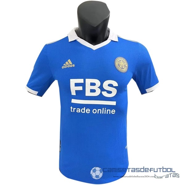 Tailandia Casa Jugadores Camiseta Leicester City Equipación 2022 2023 Azul