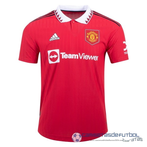 Tailandia Casa Jugadores Camiseta Manchester United Equipación 2022 2023 Rojo