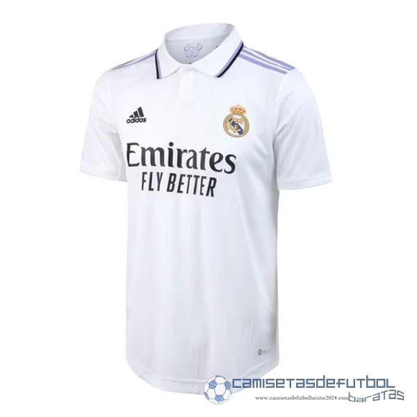 Tailandia Casa Jugadores Camiseta Real Madrid Equipación 2022 2023 Blanco