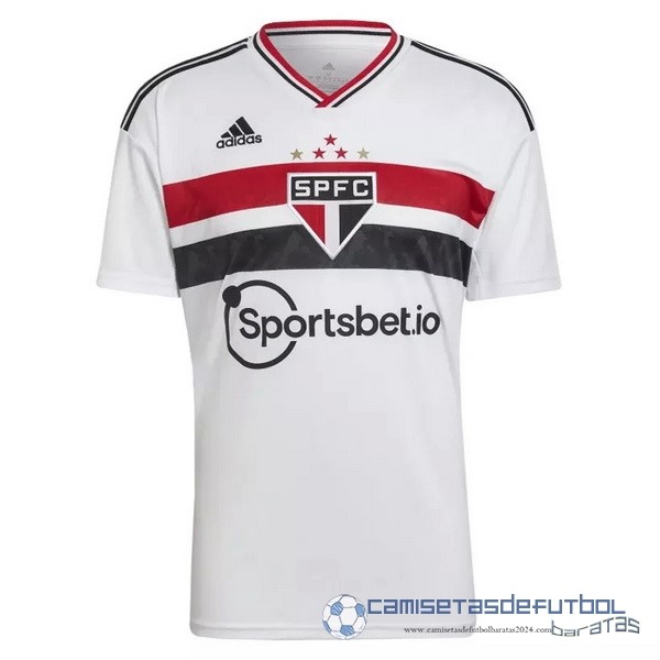 Tailandia Casa Jugadores Camiseta São Paulo Equipación 2022 2023 Blanco