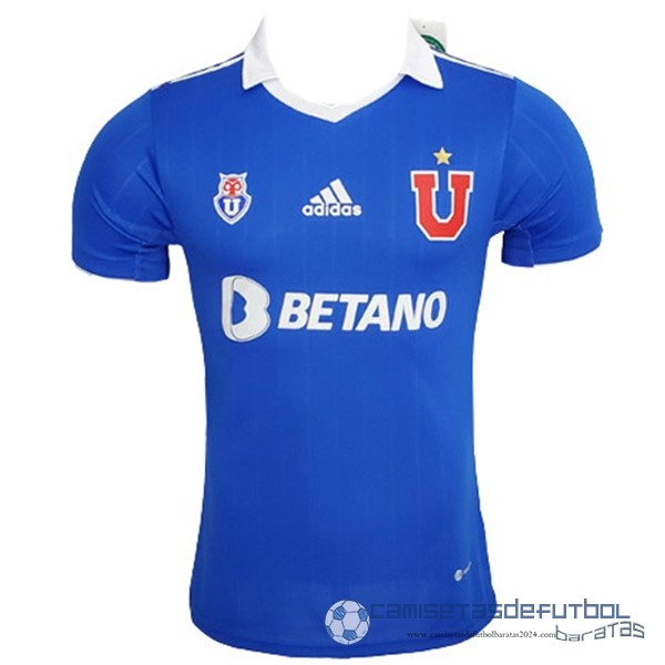 Tailandia Casa Jugadores Camiseta Universidad De Chile Equipación 2022 2023 Azul