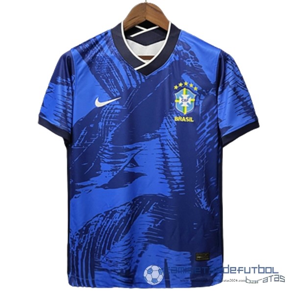 Tailandia Concept Segunda Camiseta Brasil 2022 Azul