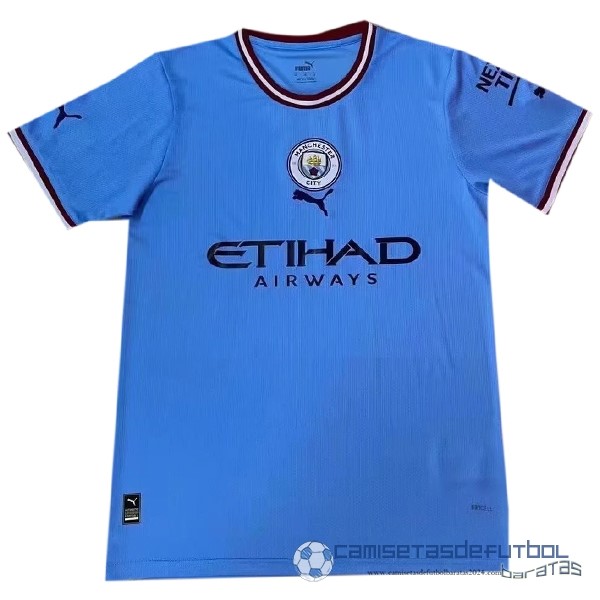 Tailandia Concepto Camiseta Manchester City Equipación 2022 2023 Azul