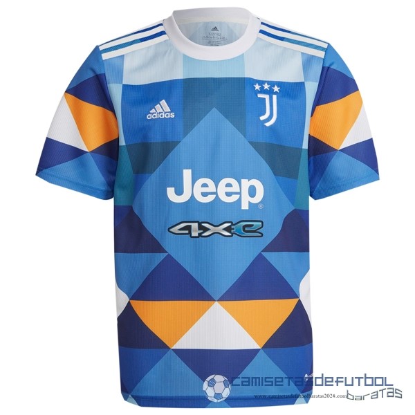 Tailandia Cuarta Camiseta Juventus Equipación 2021 2022 Azul