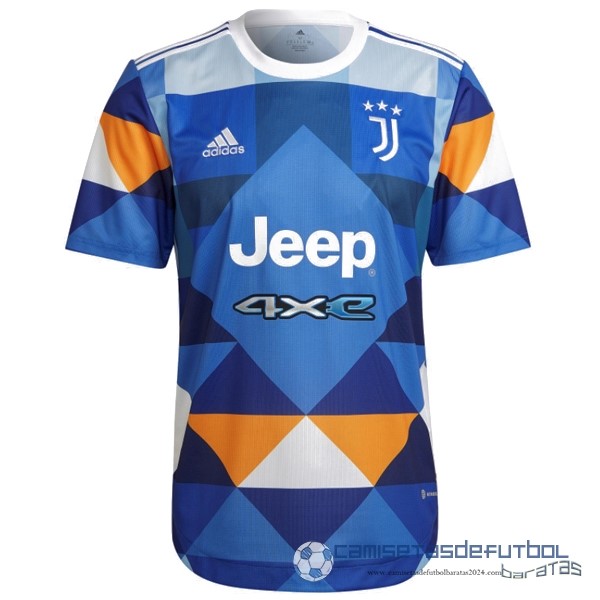 Tailandia Cuarta Jugadores Camiseta Juventus Equipación 2021 2022 Azul