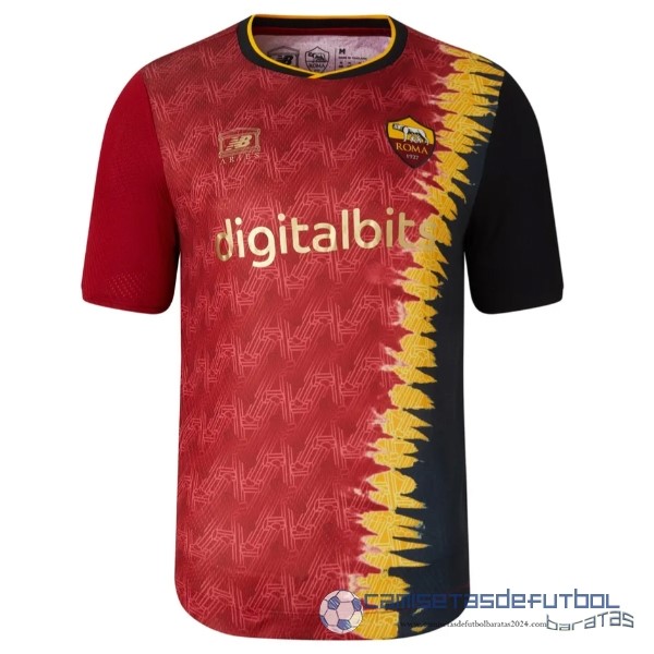 Tailandia Especial Camiseta As Roma Equipación 2022 2023 Rojo