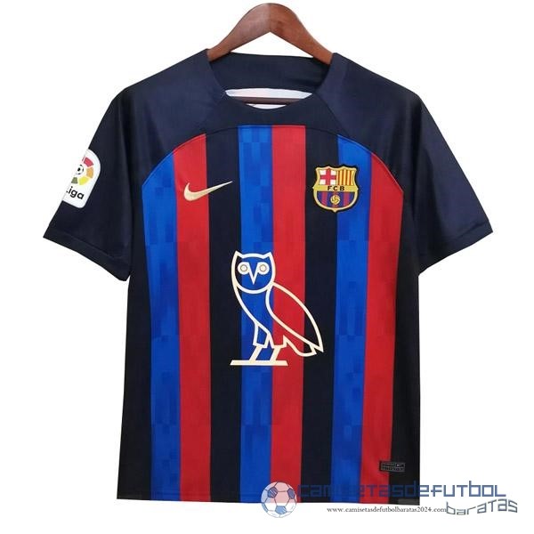 Tailandia Especial Camiseta Barcelona Equipación 2022 2023 Azul Rojo