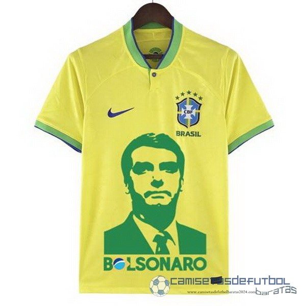 Tailandia Especial Camiseta Brasil 2022 I Amarillo