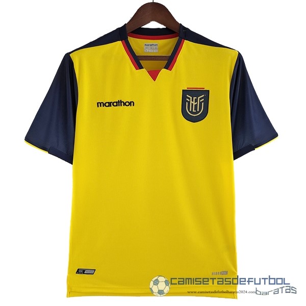 Tailandia Especial Camiseta Ecuador 2022 Amarillo