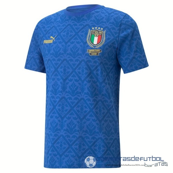 Tailandia Especial Camiseta Italia 2022 Azul