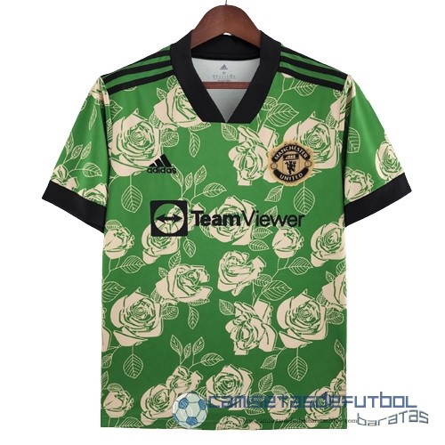 Tailandia Especial Camiseta Manchester United Equipación 2022 2023 Verde