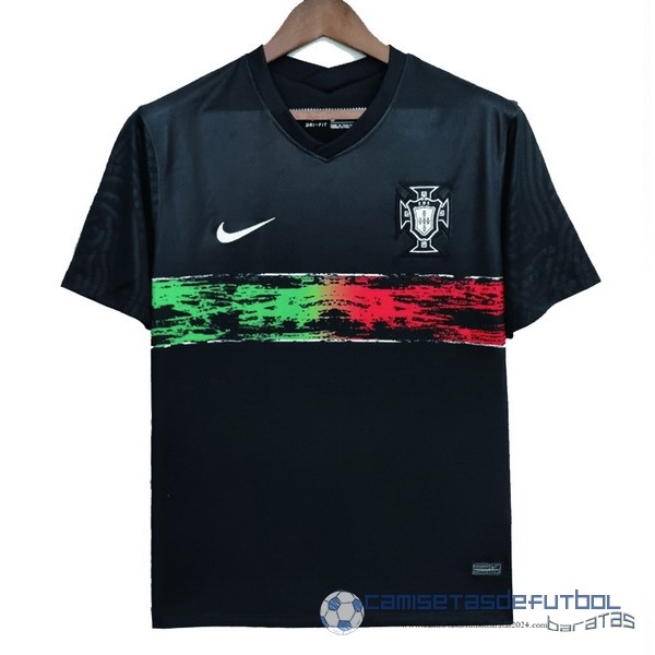 Tailandia Especial Camiseta Portugal 2022 Negro