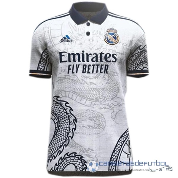 Tailandia Especial Camiseta Real Madrid Equipación 2022 2023 Blanco