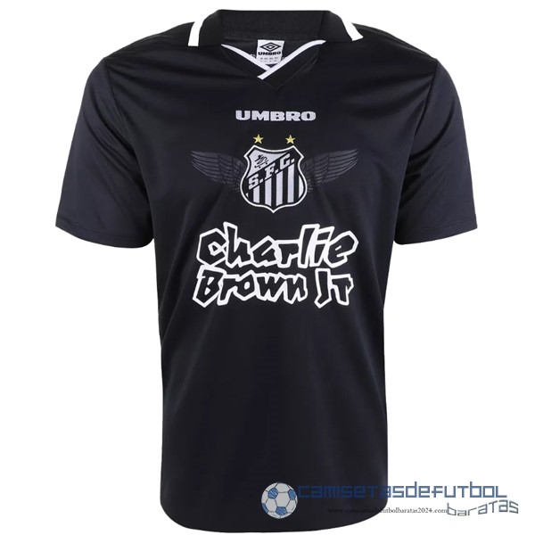 Tailandia Especial Camiseta Santos Equipación 2022 2023 Negro