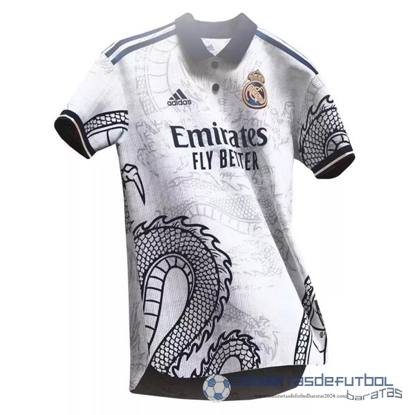 Tailandia Especial Jugadores Camiseta Real Madrid Equipación 2022 2023 Blanco