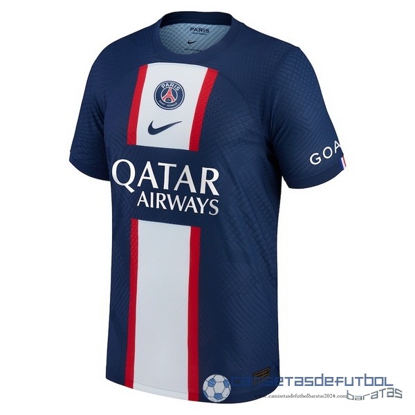 Tailandia Jugadores Casa Camiseta Paris Saint Germain Equipación 2022 2023 Azul