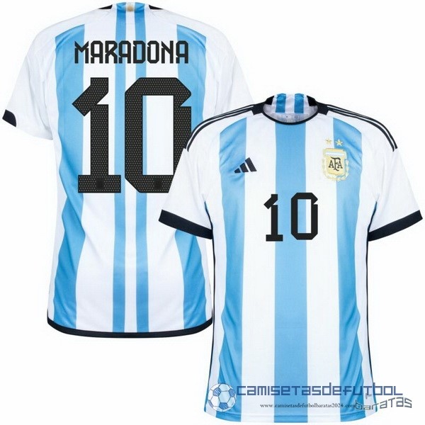 Tailandia NO.10 Maradona Casa Camiseta Argentina 2022 Azul