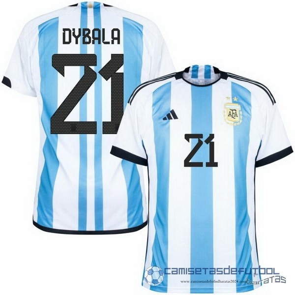 Tailandia NO.21 Dybala Casa Camiseta Argentina 2022 Azul