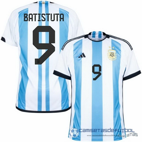 Tailandia NO.9 Batistuta Casa Camiseta Argentina 2022 Azul