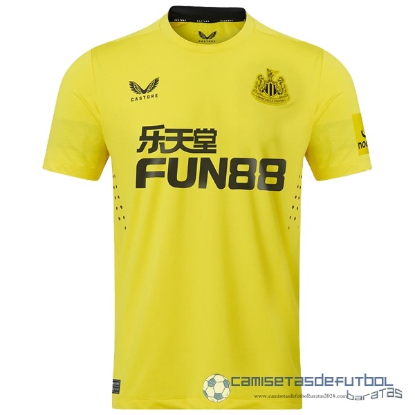Tailandia Portero Camiseta Newcastle United Equipación 2022 2023 Amarillo