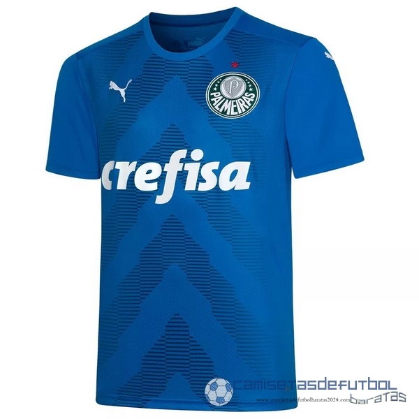 Tailandia Portero Camiseta Palmeiras Equipación 2022 2023 Azul