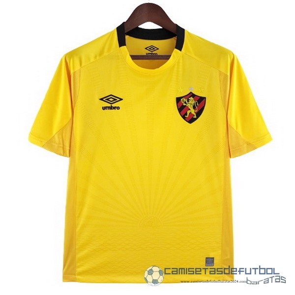 Tailandia Portero Camiseta Recife Equipación 2022 2023 Amarillo