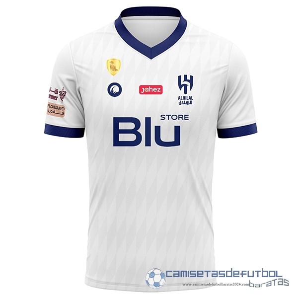 Tailandia Segunda Camiseta Al Hilal Saudi FC Equipación 2022 2023 Blanco