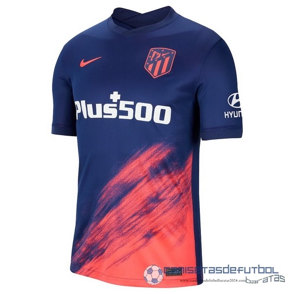 Tailandia Segunda Camiseta Atlético Madrid Equipación 2021 2022 Azul