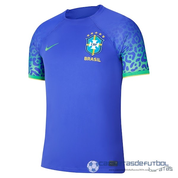 Tailandia Segunda Camiseta Brasil 2022 Azul