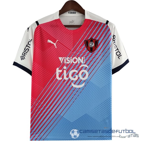 Tailandia Segunda Camiseta Cerro Porteño Equipación 2022 2023 Rojo