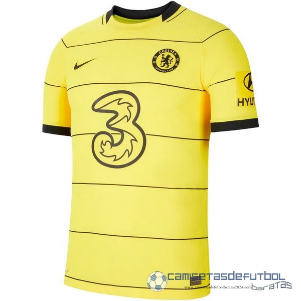 Tailandia Segunda Camiseta Chelsea Equipación 2021 2022 Amarillo