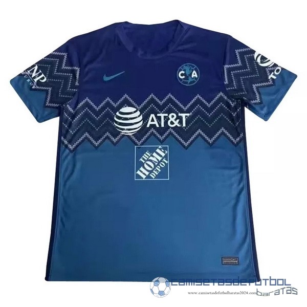 Tailandia Segunda Camiseta Club América Equipación 2022 2023 Azul