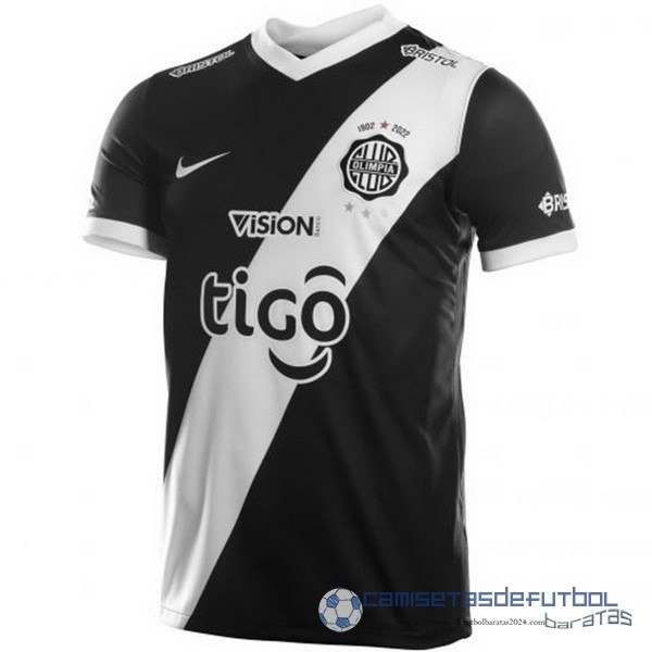 Tailandia Segunda Camiseta Club Olimpia Equipación 2022 2023 Negro