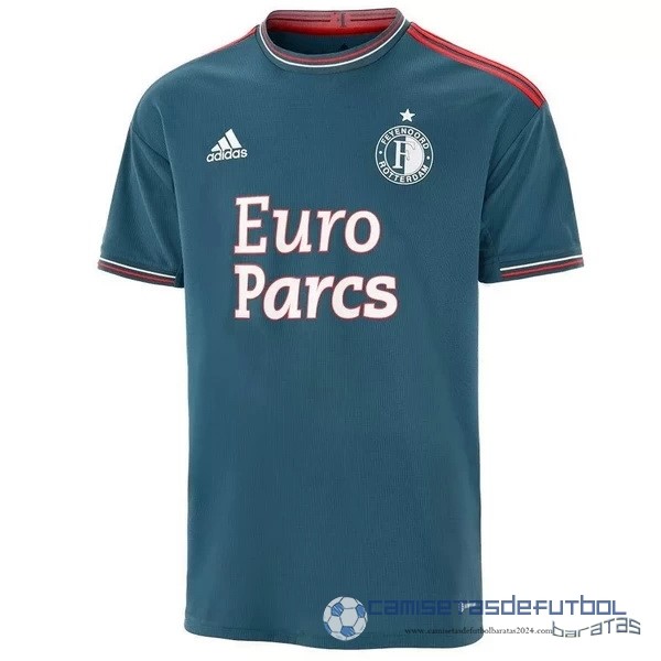Tailandia Segunda Camiseta Feyenoord Rotterdam Equipación 2022 2023 Azul