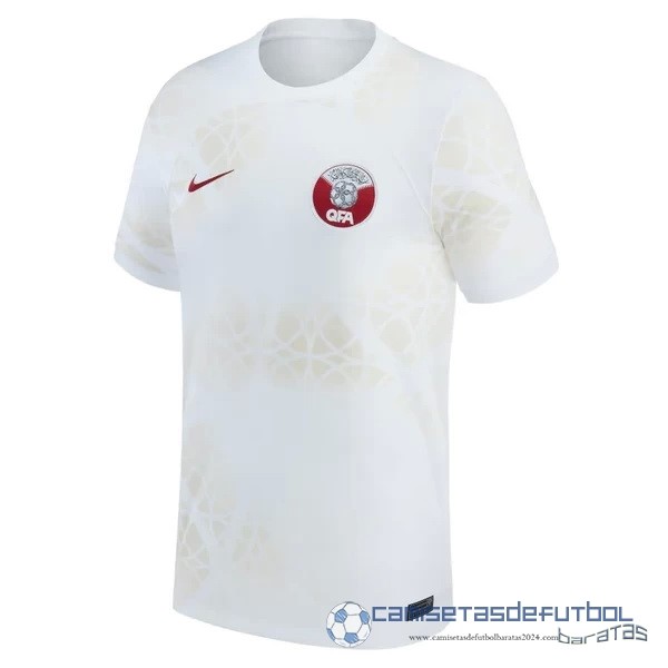 Tailandia Segunda Camiseta Katar 2022 Blanco