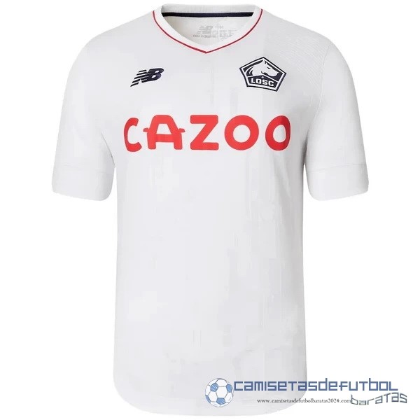 Tailandia Segunda Camiseta Lille Equipación 2022 2023 Blanco