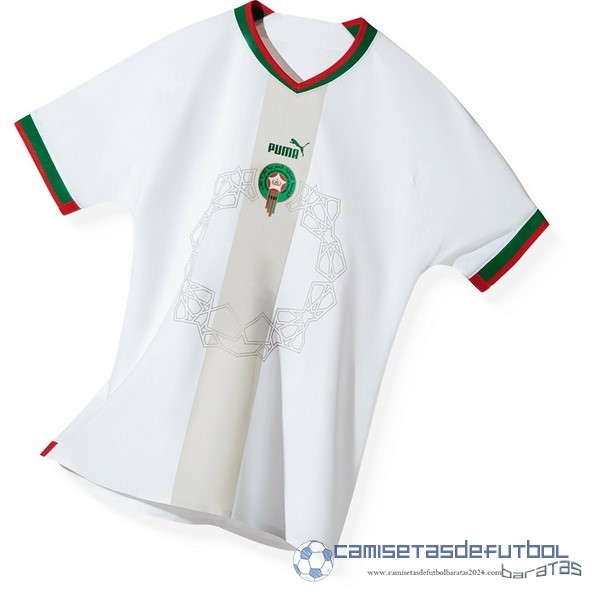 Tailandia Segunda Camiseta Marruecos 2022 Blanco