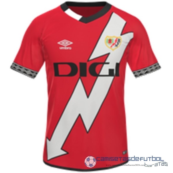 Tailandia Segunda Camiseta Rayo Vallecano Equipación 2022 2023 Rojo