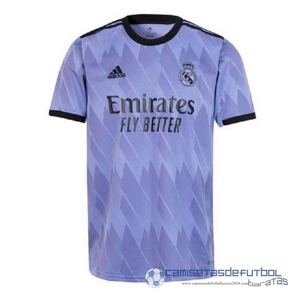 Tailandia Segunda Camiseta Real Madrid Equipación 2022 2023 Purpura