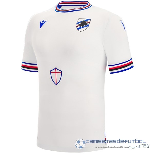 Tailandia Segunda Camiseta Sampdoria Equipación 2022 2023 Blanco