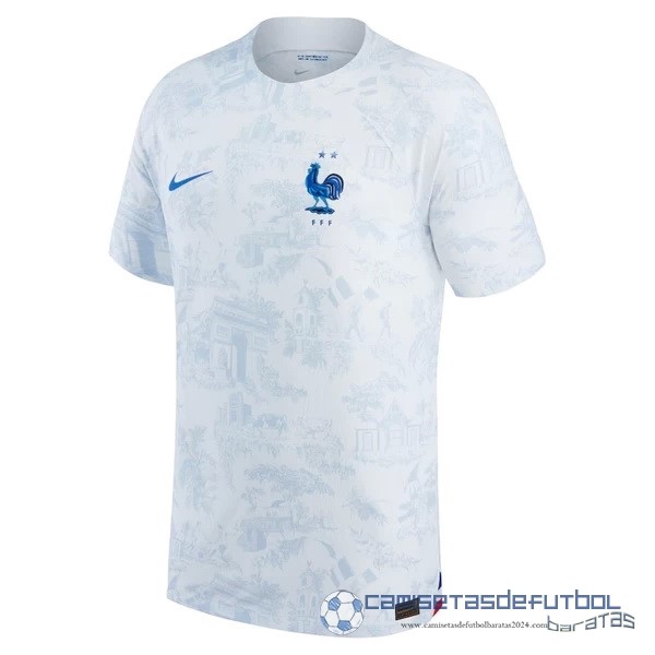 Tailandia Segunda Jugadores Camiseta Francia 2022 Blanco