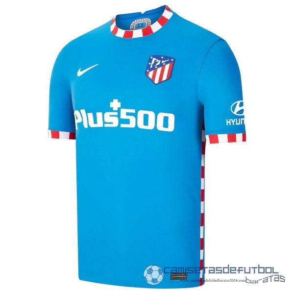 Tailandia Tercera Camiseta Atlético Madrid Equipación 2021 2022 Azul