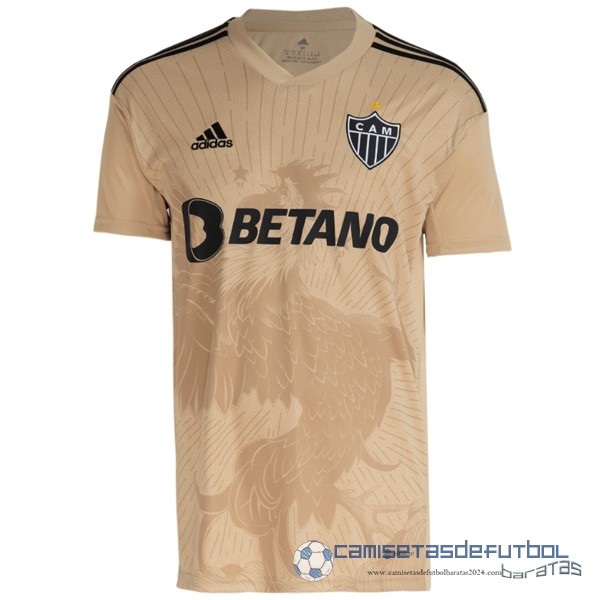 Tailandia Tercera Camiseta Atlético Mineiro Equipación 2022 2023 Amarillo
