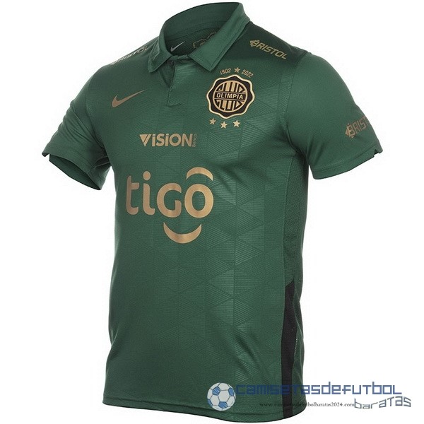 Tailandia Tercera Camiseta Club Olimpia Equipación 2022 2023 Verde