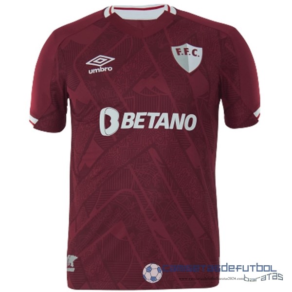 Tailandia Tercera Camiseta Fluminense Equipación 2022 2023 Rojo