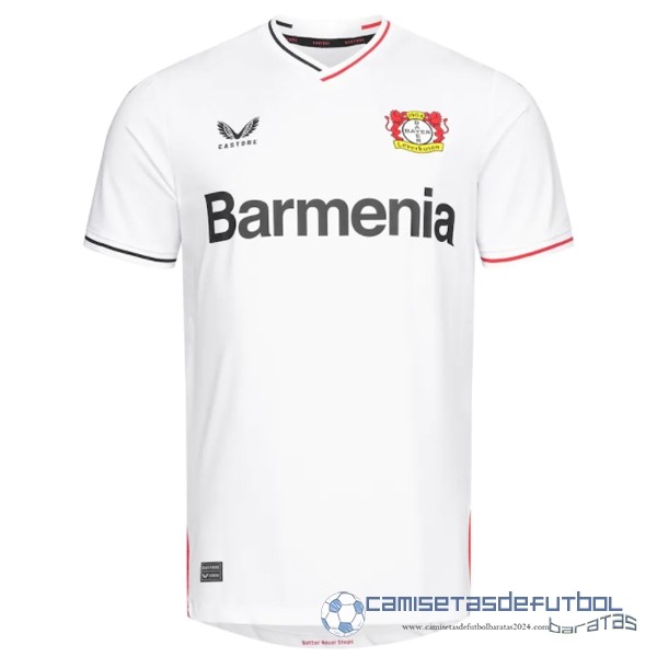 Tailandia Tercera Camiseta Leverkusen Equipación 2022 2023 Blanco