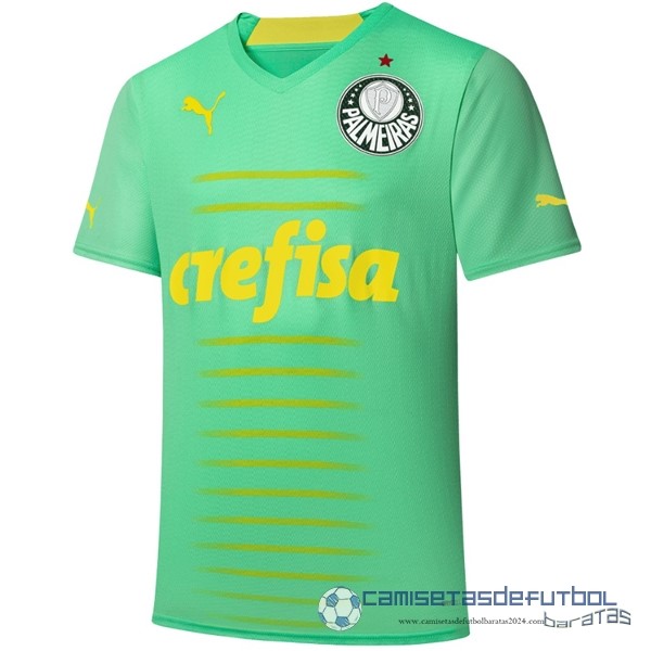 Tailandia Tercera Camiseta Palmeiras Equipación 2022 2023 Verde
