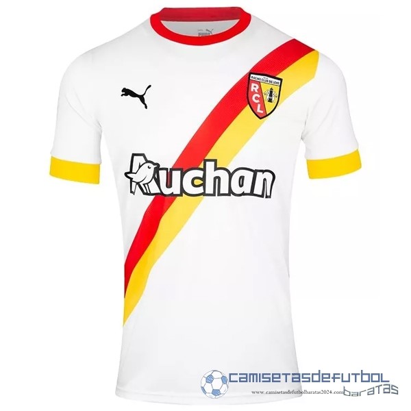 Tailandia Tercera Camiseta RC Lens Equipación 2022 2023 Blanco