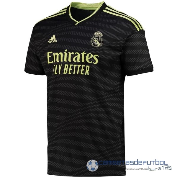 Tailandia Tercera Camiseta Real Madrid Equipación 2022 2023 Negro