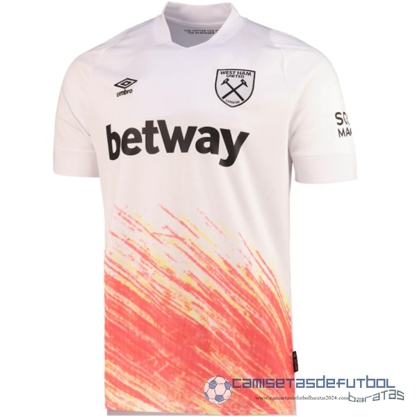 Tailandia Tercera Camiseta West Ham United Equipación 2022 2023 Blanco
